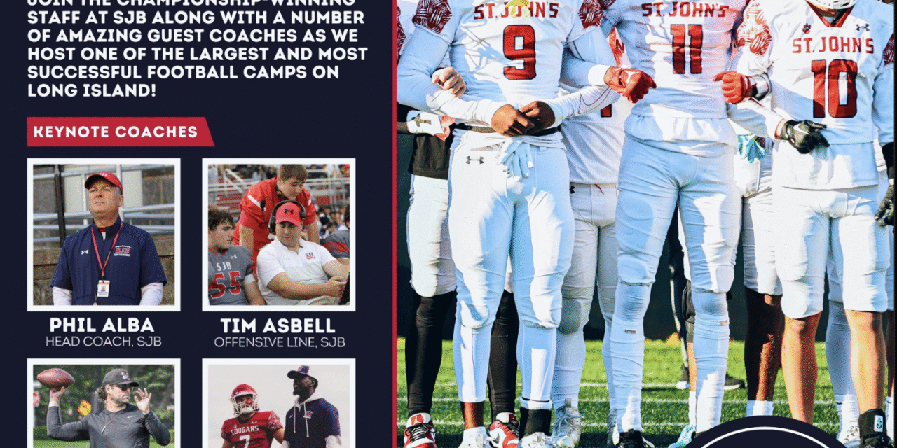 SJB Summer Football Camp 7/1-3 and 7/5